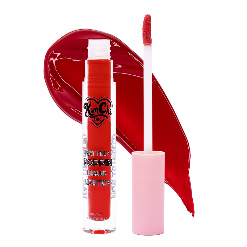 MATTELY POPPIN LIQUID LIPSTICK - LABIAL LIQUIDO | KIMCHI CHIC
