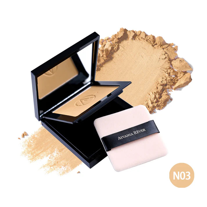 POLVO COMPACTO PERFECCIONADOR MATE A PRUEBA DE AGUA - AYVANNA REVER