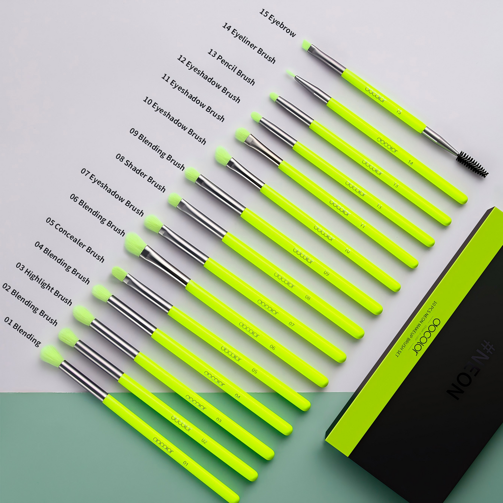 EYE BRUSH SET NEON | DOCOLOR