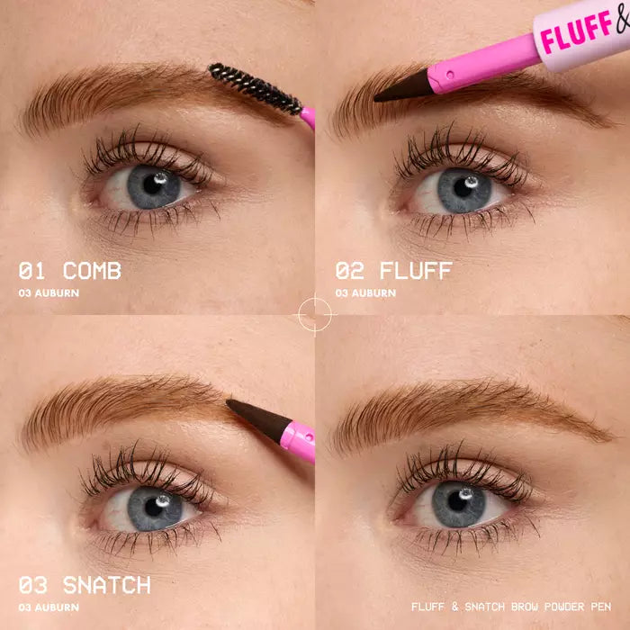 Fluff & Snatch Brow Powder Pen | NYX