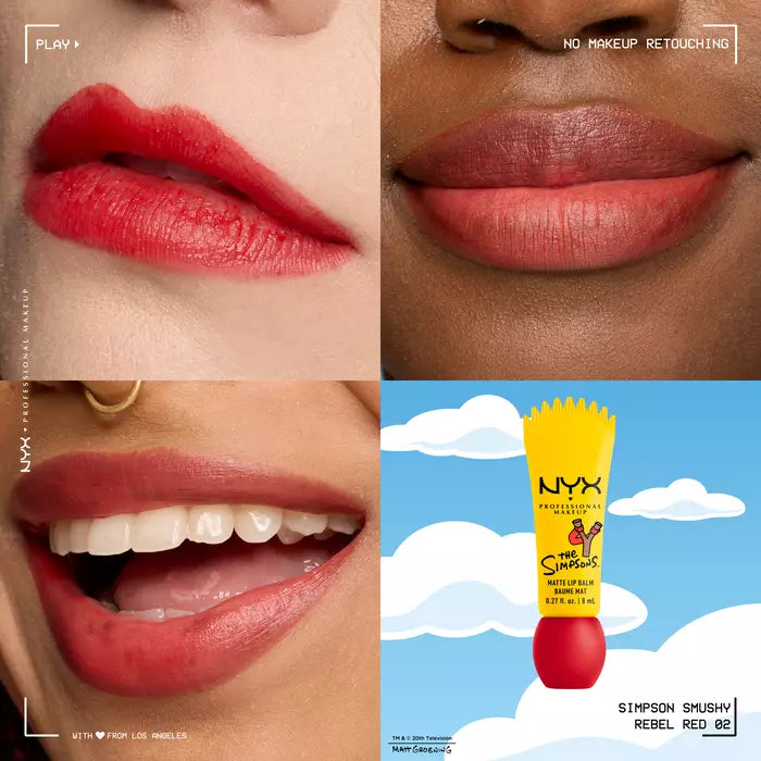 Simpson Smushy Matte Lip Balm  | NYX