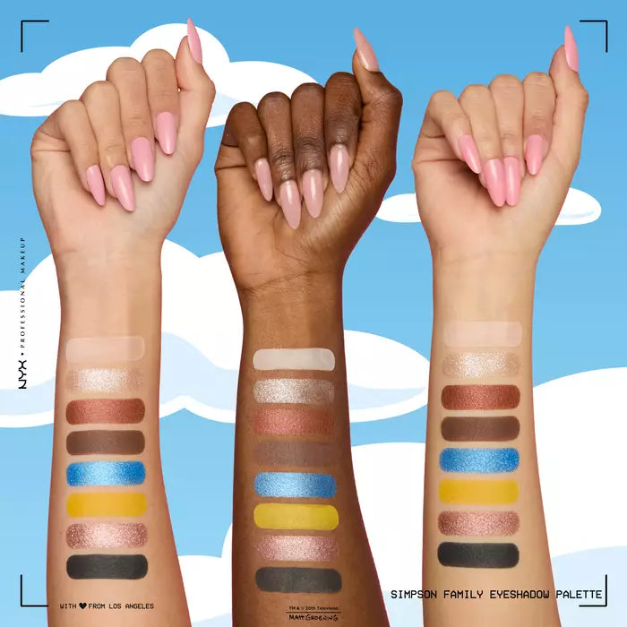 SIMPSON FAMILY EYESHADOW PALETTE | NYX