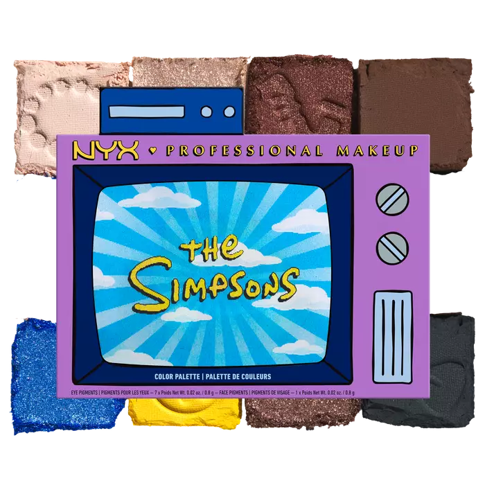 SIMPSON FAMILY EYESHADOW PALETTE | NYX