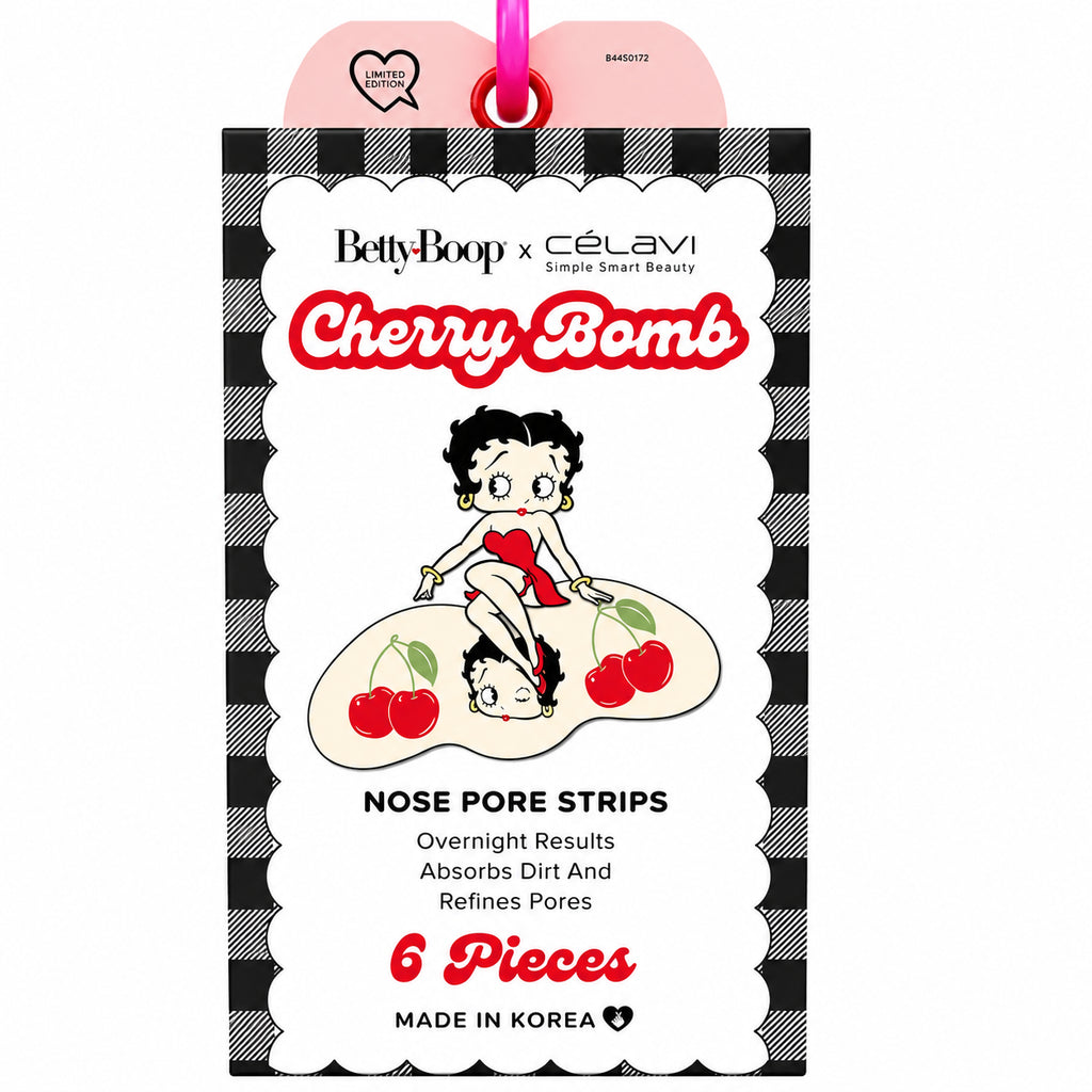 BETTY BOOP CHERRY BOMB NOSE STRIPS | CELAVI