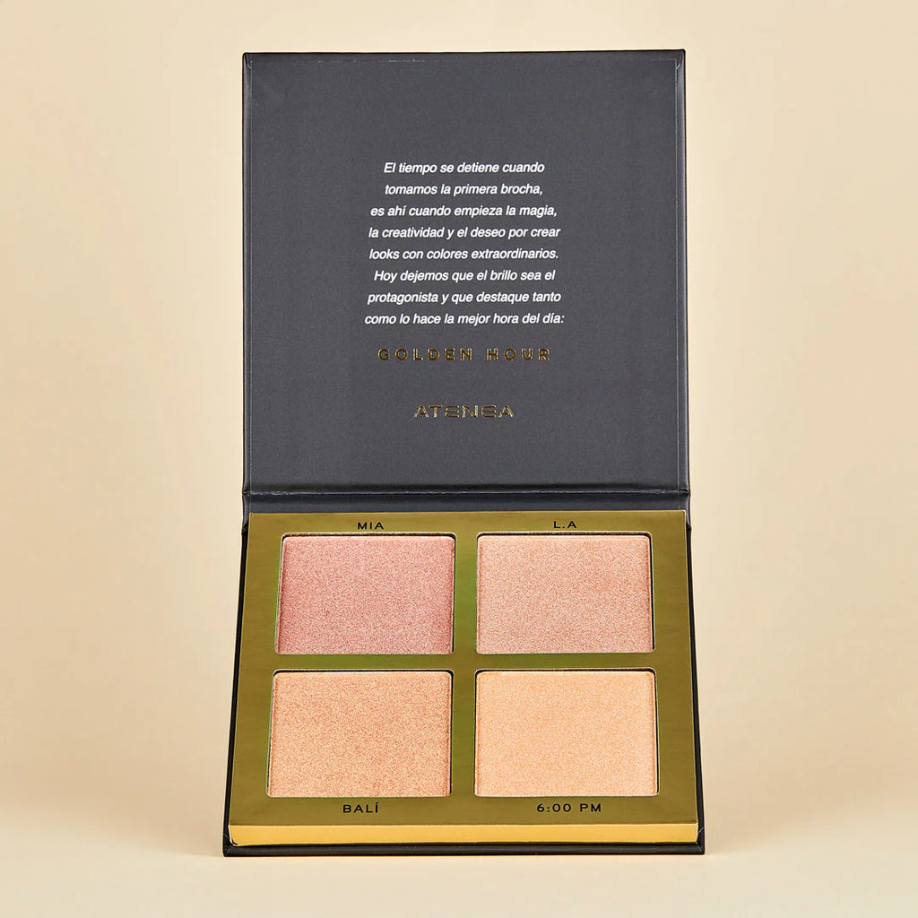 PALETA DE ILUMINADORES GOLDEN HOUR | ATENEA