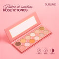 PALETA DE SOMBRAS ROSE SUBLIME - ATENEA