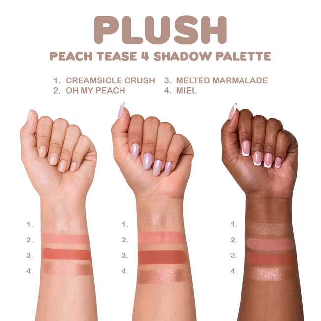 Plush Palette 4 Color Palette - Beauty Creations