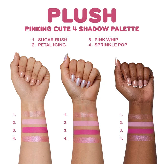 Plush Palette 4 Color Palette - Beauty Creations