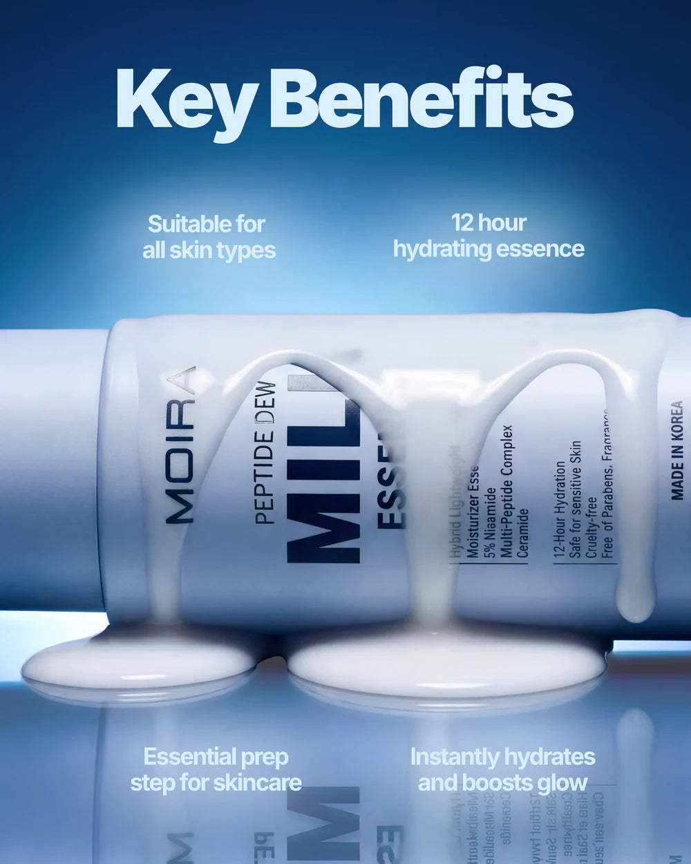PEPTIDE DEW MILK ESSENCE - MOIRA