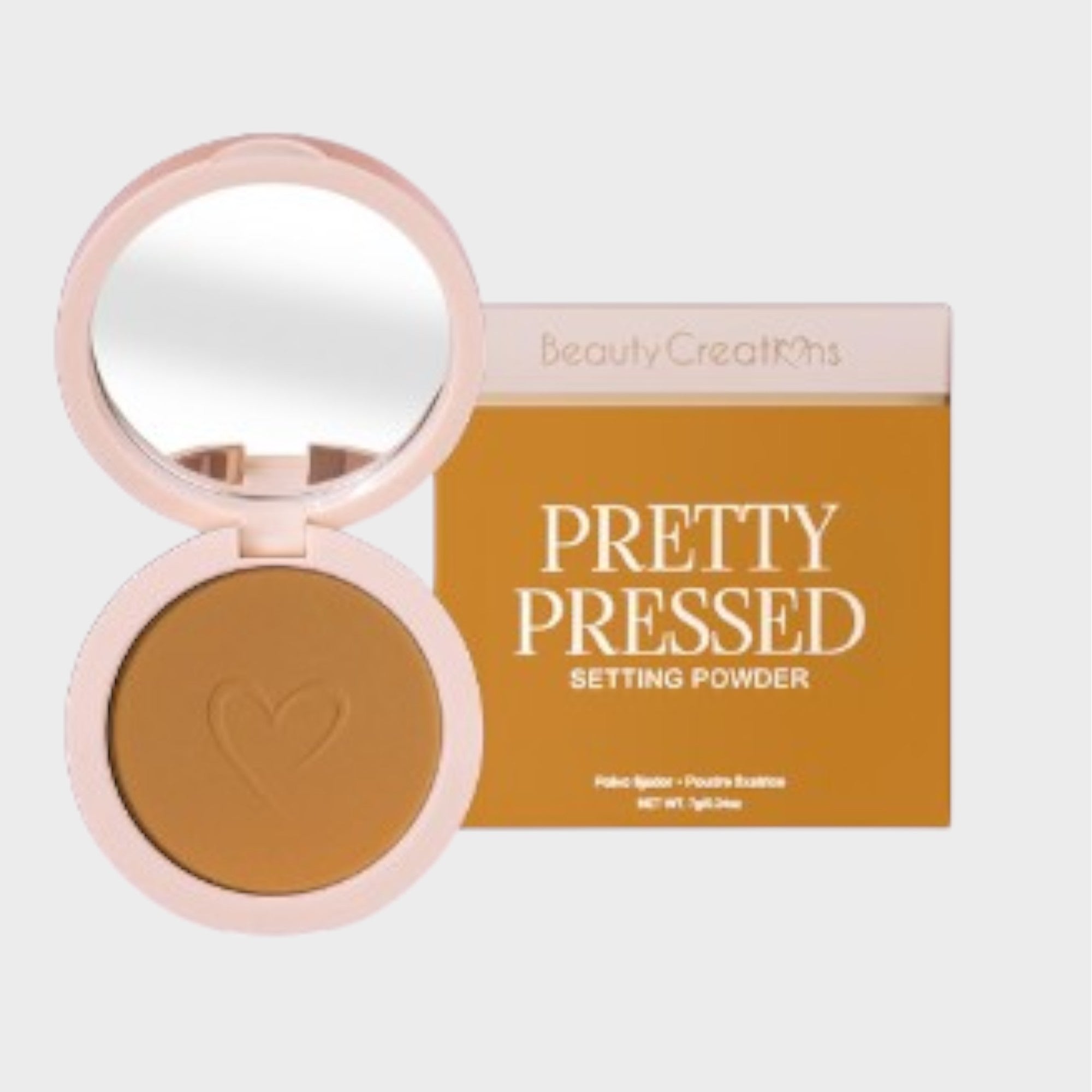 PRETTY PRESSED POWDER - POLVO FIJADOR COMPACTO | BEAUTY CREATIONS