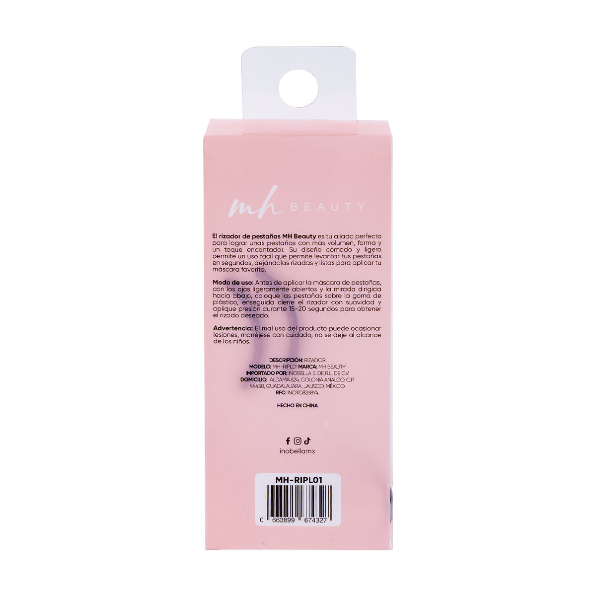 RIZADOR PARA PESTAÑAS - MH BEAUTY