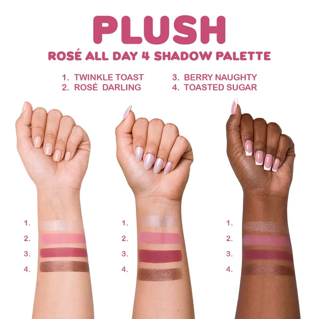 Plush Palette 4 Color Palette - Beauty Creations