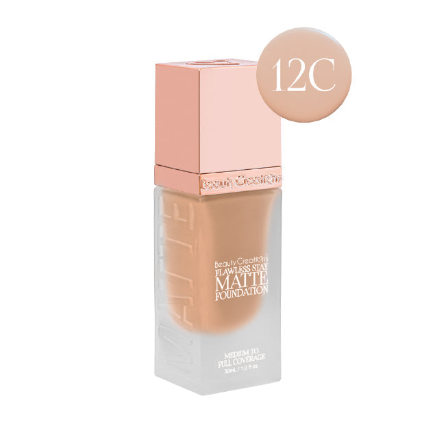 FLAWLESS STAY MATTE - BASE LIQUIDA MATTE | BEAUTY CREATIONS