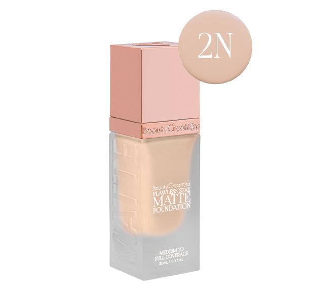 FLAWLESS STAY MATTE - BASE LIQUIDA MATTE | BEAUTY CREATIONS