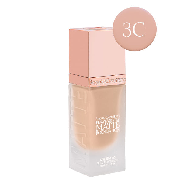 FLAWLESS STAY MATTE - BASE LIQUIDA MATTE | BEAUTY CREATIONS