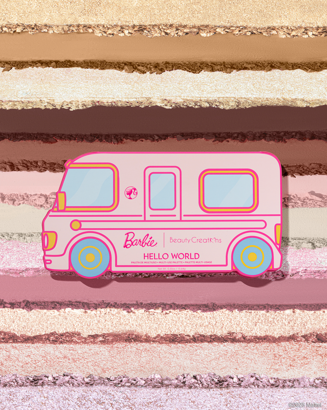 Hello World MultiUse- Paleta multiusos Barbie x Beauty Creations | Beauty Creations