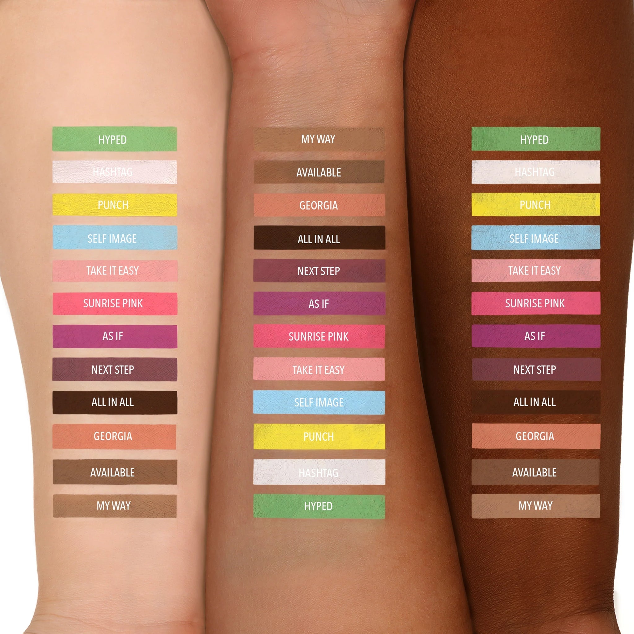 SUPERHYPED LIQUID PIGMENT COLLECTION - MOIRA