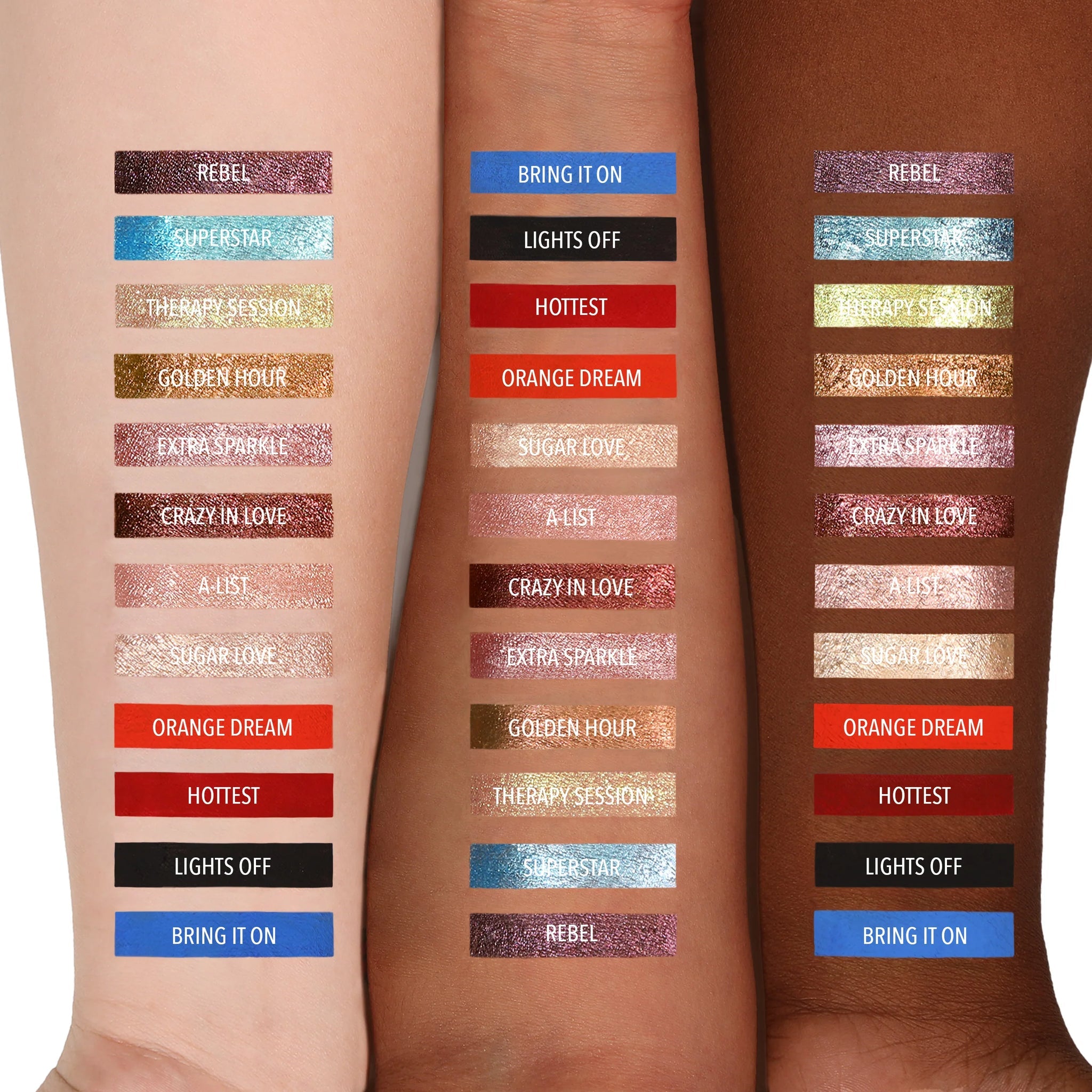 SUPERHYPED LIQUID PIGMENT COLLECTION - MOIRA