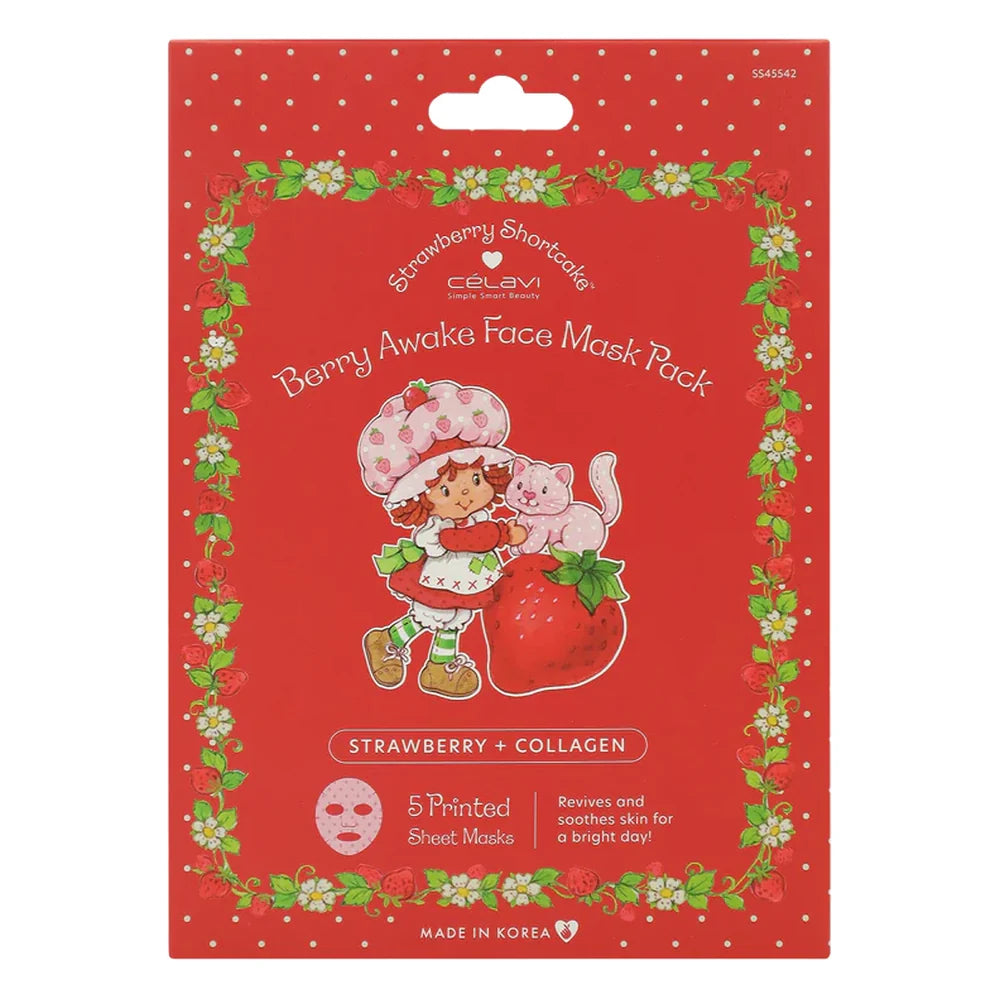 Strawberry Shortcake Face Masks | CELAVI
