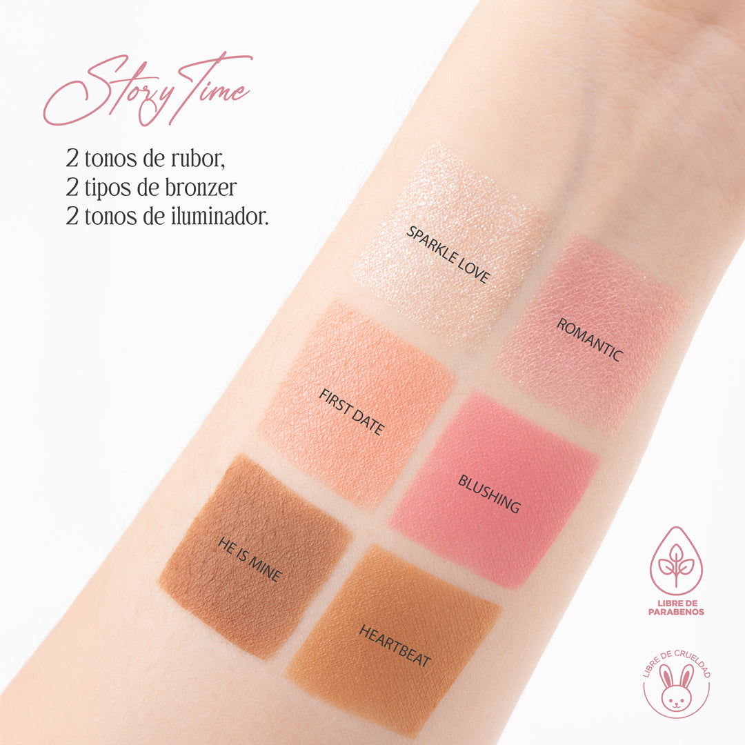 PALETA DE SOMBRAS STORYTIME | ATENEA