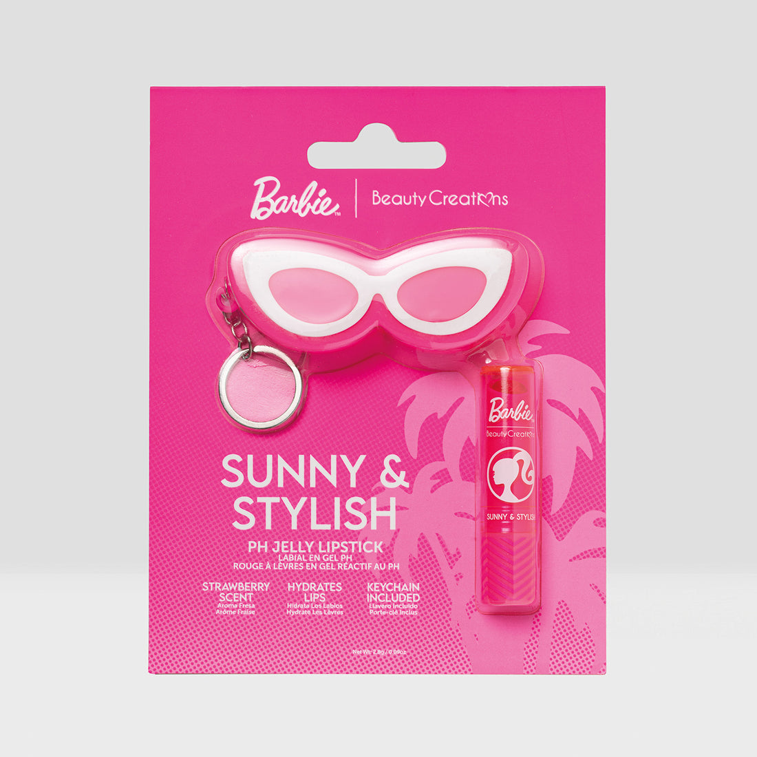 Sunny & Stylish Lip Balm - Bálsamo Llavero Lipgloss pH Barbie x Beauty Creations | Beauty Creations