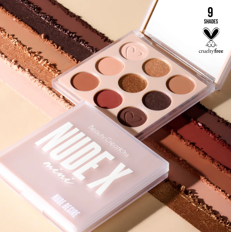NUDE X MINI EYESHADOW PALETTE - NUDE DESIRE  - BEAUTY CREATIONS