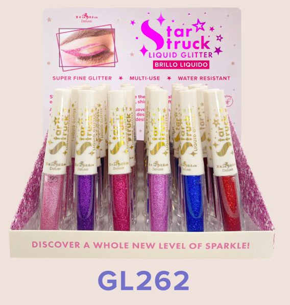 Italia Deluxe Starstruck Liquid Glitter Eyeliner Display GL262 - ITALIA DELUXE