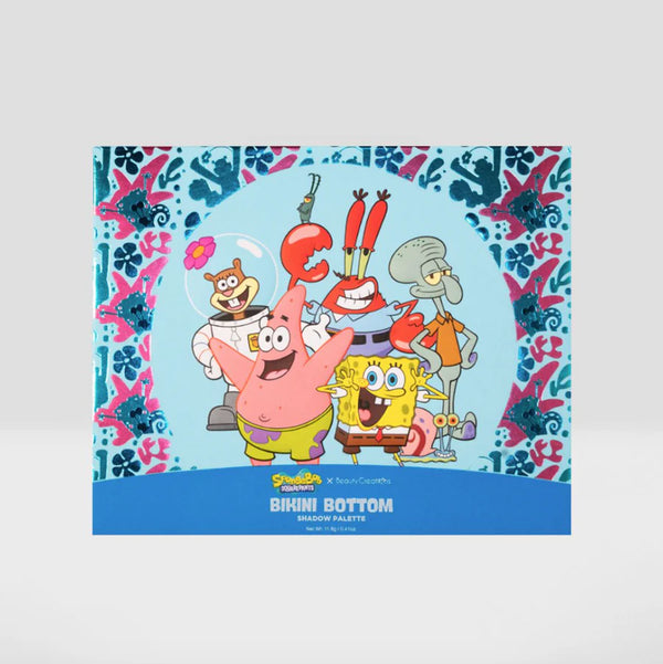 Beauty Creations x Spongebob Squarepants "Bikini Bottom" Eyeshadow Palette - Paleta de sombra bob esponja | Beauty Creations