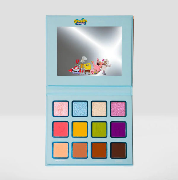 Beauty Creations x Spongebob Squarepants "Bikini Bottom" Eyeshadow Palette - Paleta de sombra bob esponja | Beauty Creations