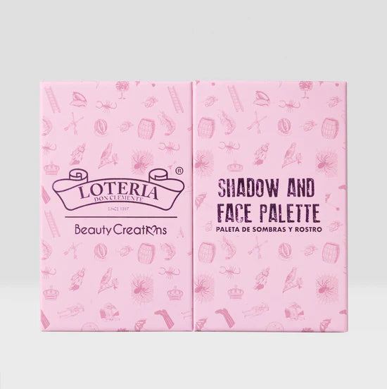 LOTERIA PALETA DE SOMBRAS Y ROSTRO - BEAUTY CREATIONS