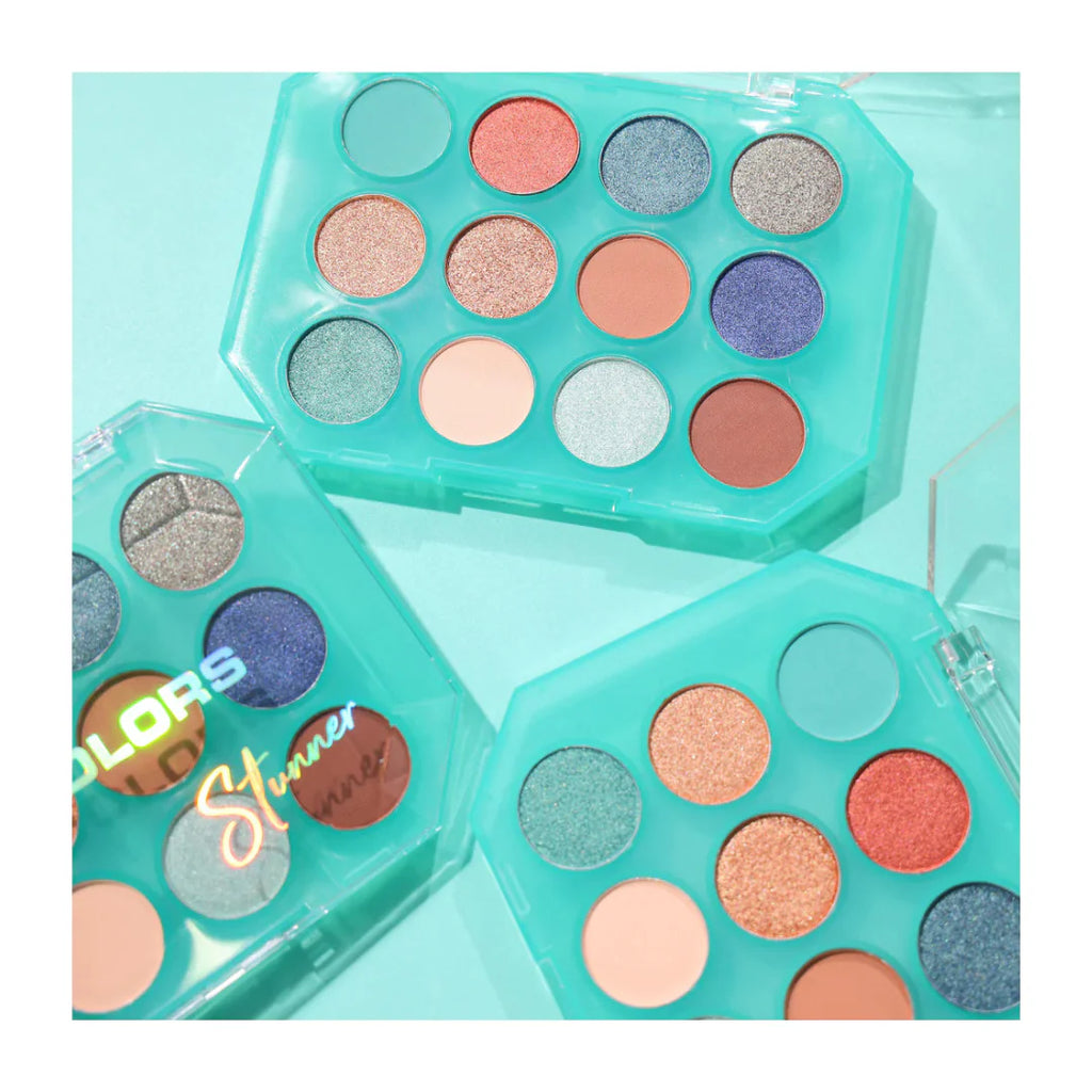12 Color Eyeshadow Palette - L.A. COLOR