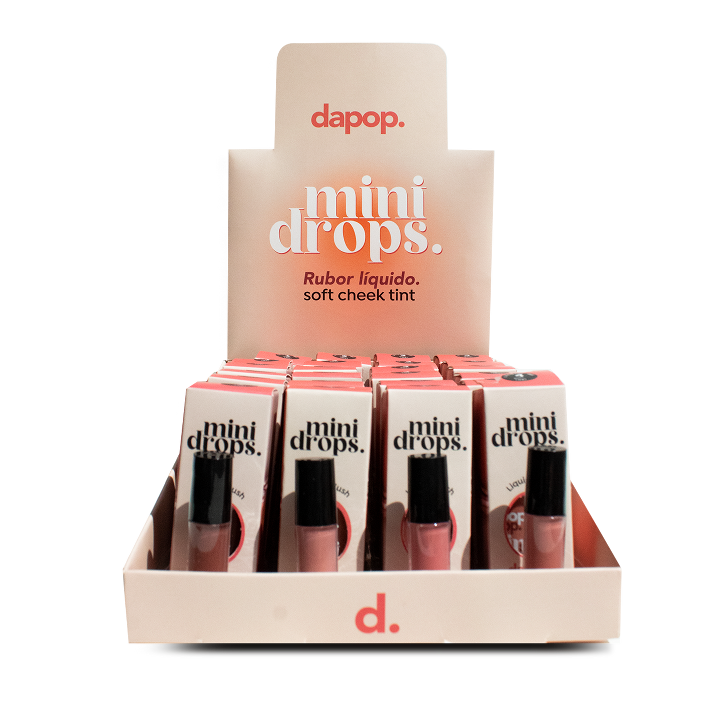Display Mini drops blush | Dapop