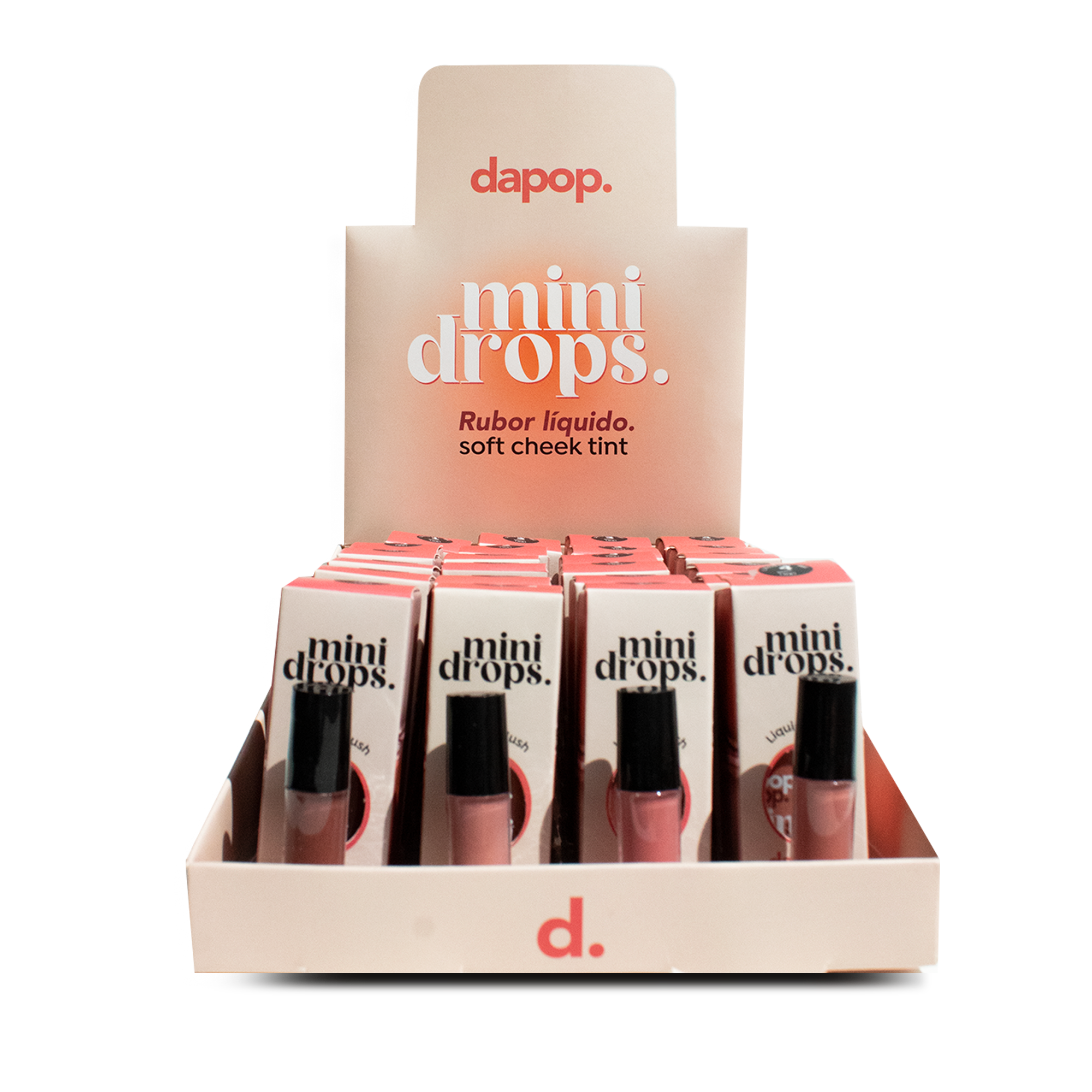 Display Mini drops blush | Dapop