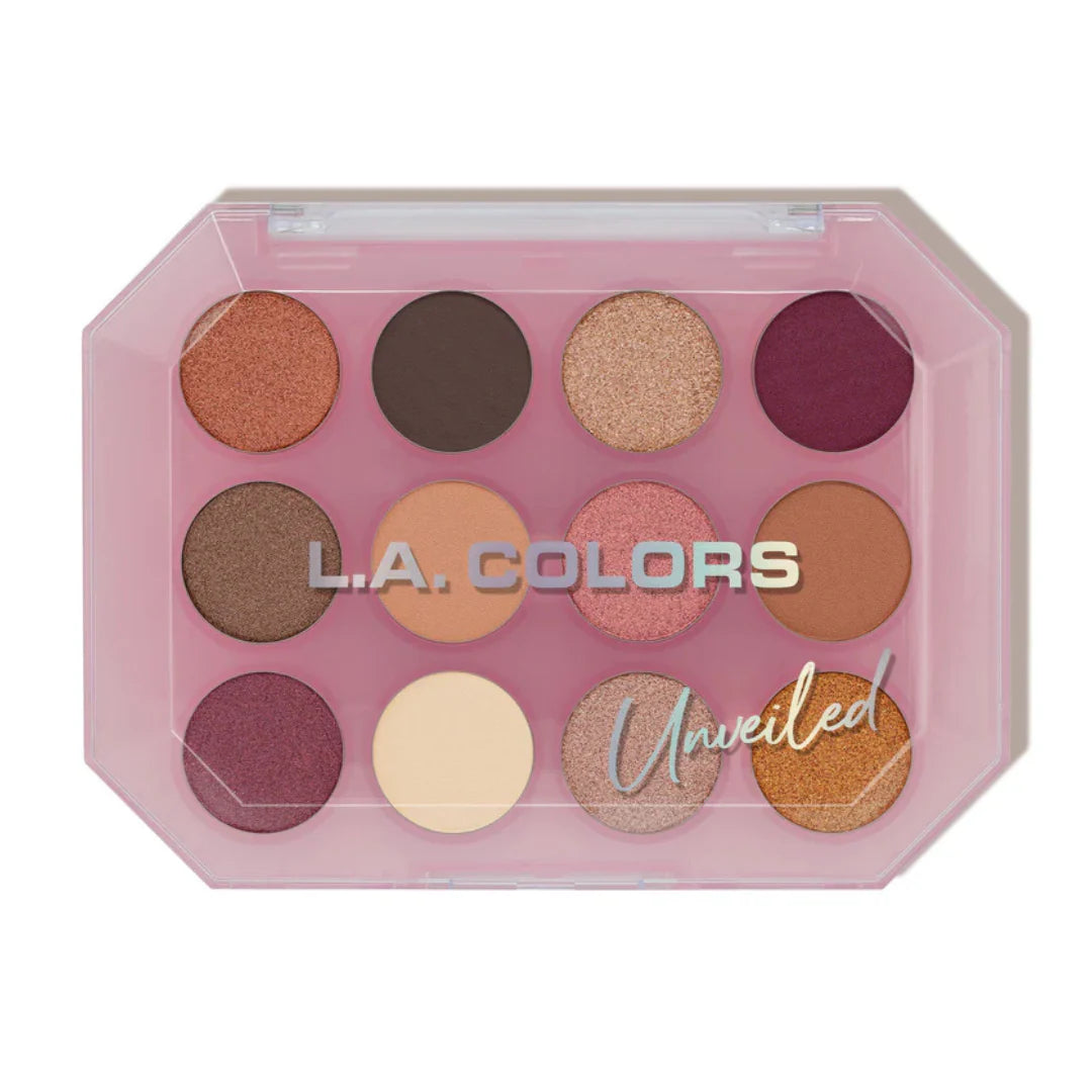 12 Color Eyeshadow Palette - L.A. COLOR
