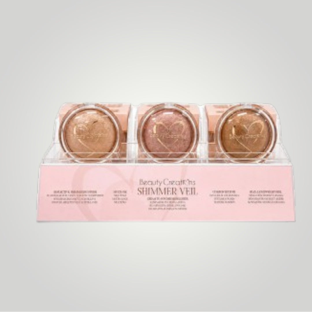 FLAWLESS STAY ILUMINADOR VEIL PROTABLE - BEAUTY CREATIONS DISPLAY