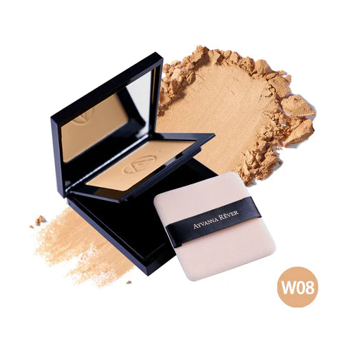POLVO COMPACTO PERFECCIONADOR MATE A PRUEBA DE AGUA - AYVANNA REVER