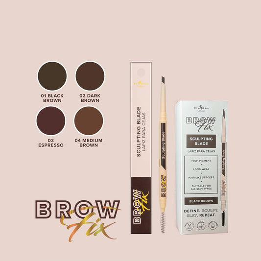 Brow Fix Sculpting Blade - Lápiz para ceja 12 PIEZAS | Italia Deluxe