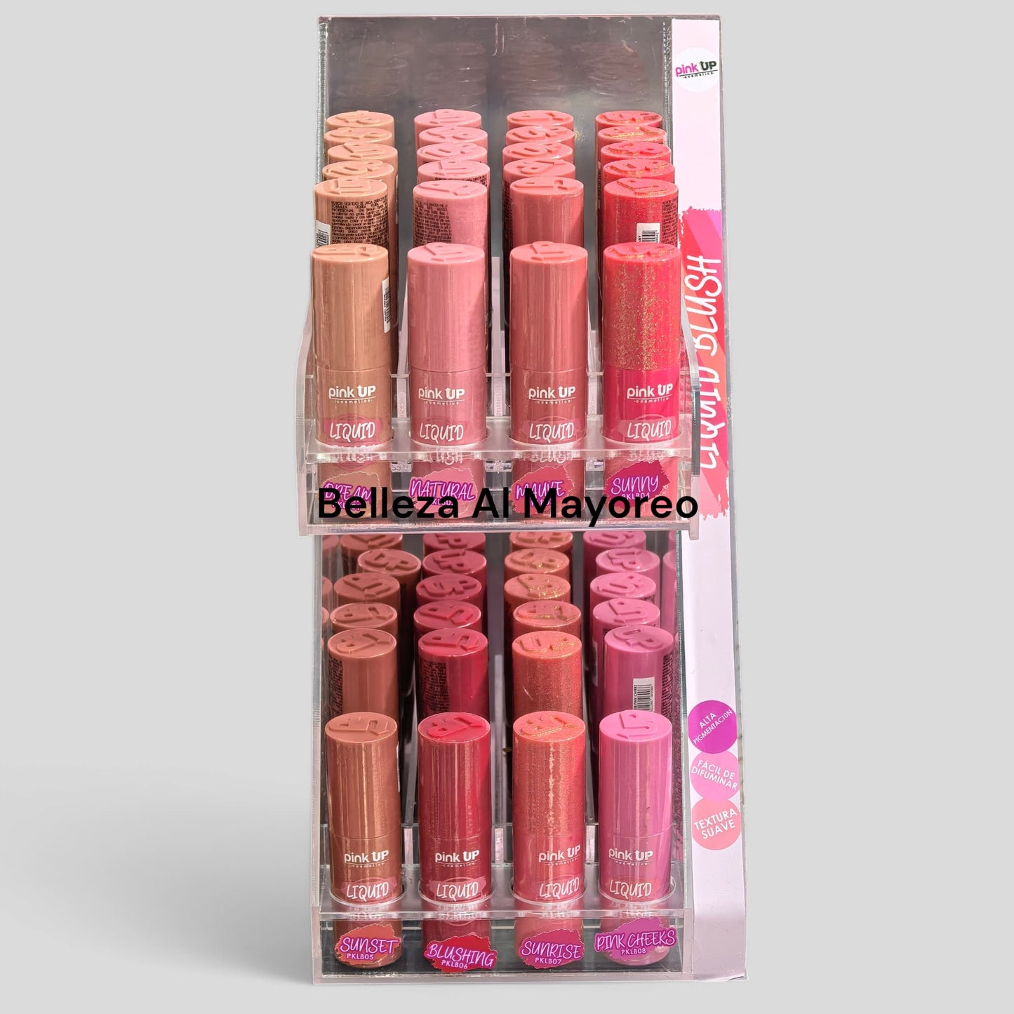 Liquid Blush - Rubor Líquido Display | PINK UP