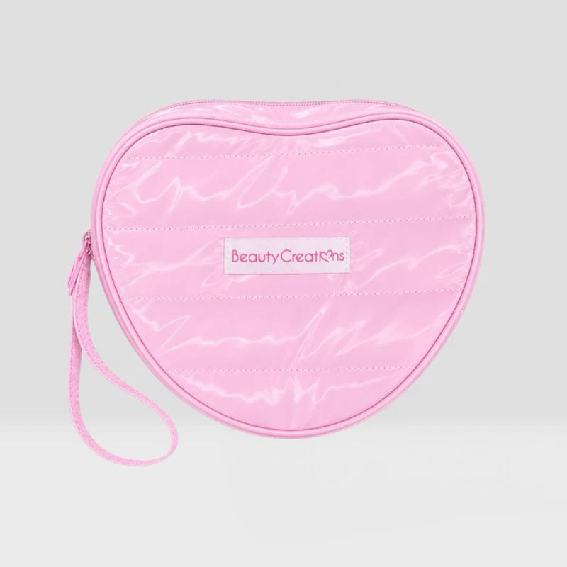 PINK HEART PUFF BAG | BEAUTY CREATIONS