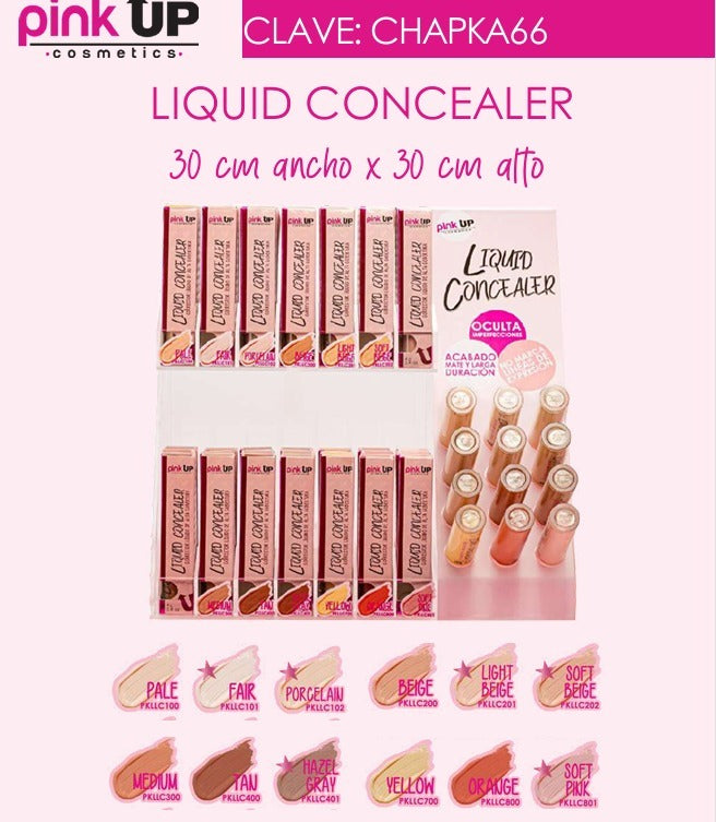 DIsplay Corrector Líquido Nuevos Tonos | Pink Up