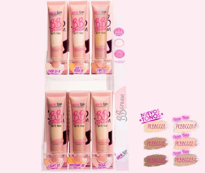 Display BB Cream Nuevos Tonos | Pink Up