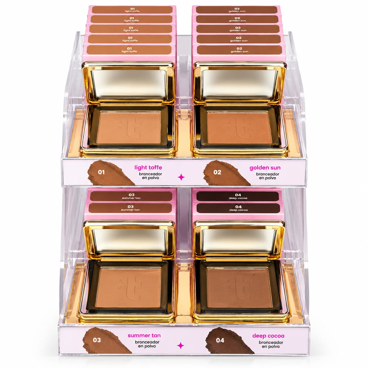 EXHIBIDOR CONTORNO EN POLVO COMPACTO | TRUE MAKEUP