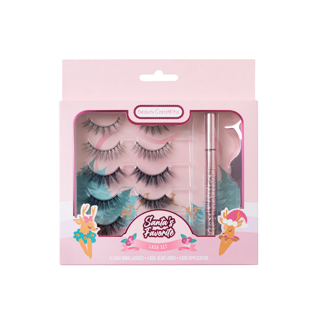 Oh Deer Christmas - "Santa's Favorite" Lash Set| Beauty Creations