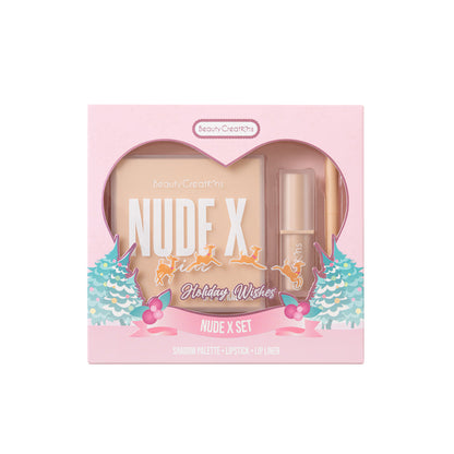 Oh Deer Christmas - "Holiday Wishes" Nude X Set  |  Beauty Creations