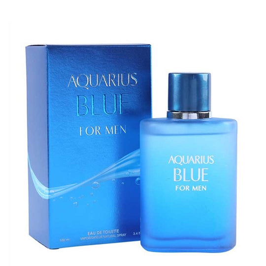 AQUARIUS BLUE COLONIA PARA HOMBRE 100 ML| PERFUMES