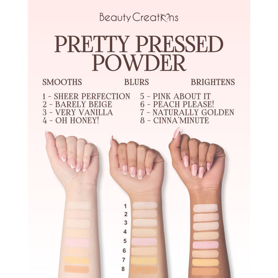 PRETTY PRESSED POWDER - POLVO FIJADOR COMPACTO | BEAUTY CREATIONS ...