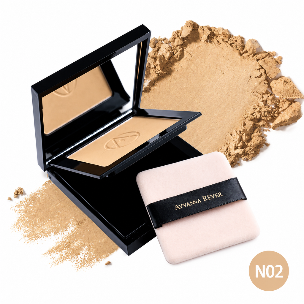 POLVO COMPACTO PERFECCIONADOR MATE A PRUEBA DE AGUA - AYVANNA REVER
