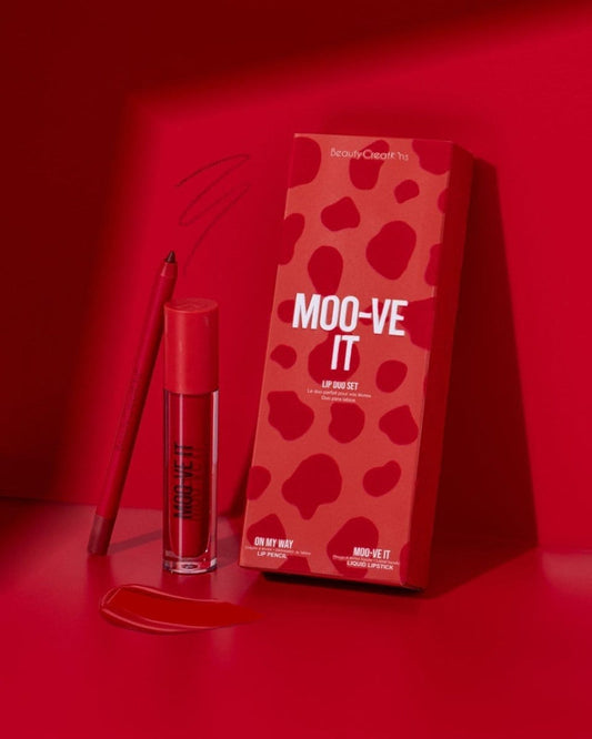 MOO-VE IT Dúo de labios Availabilippy Lip Kits | Beauty Creations