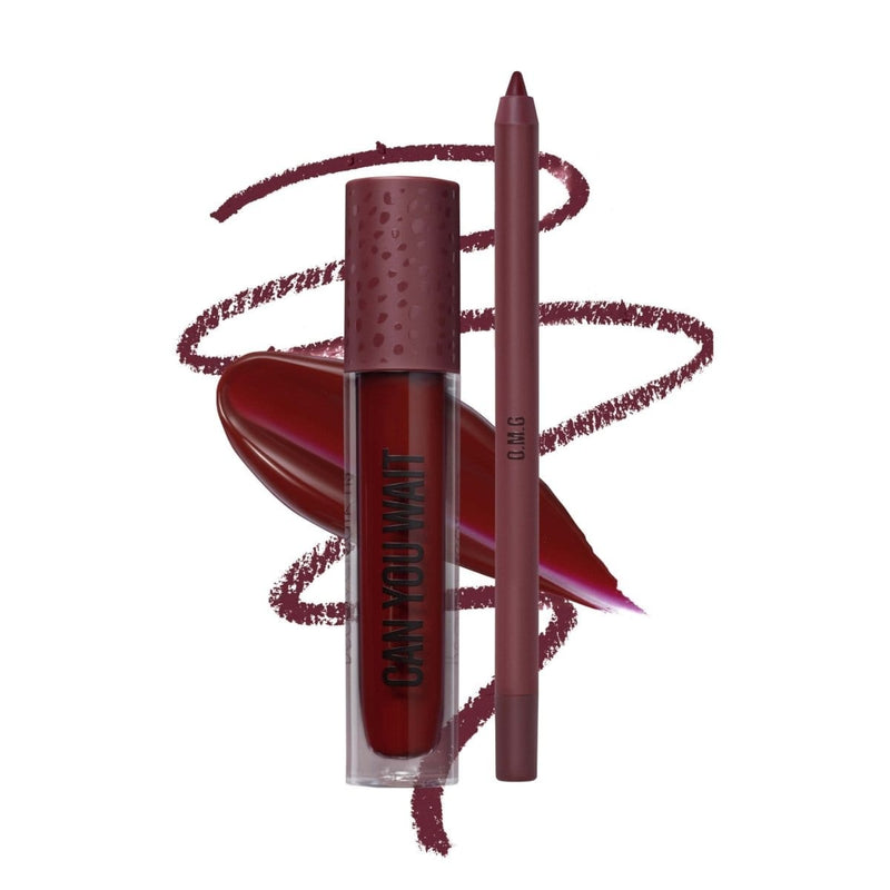 CAN YOU WAIT Dúo de labios Availabilippy Lip Kits | Beauty Creations