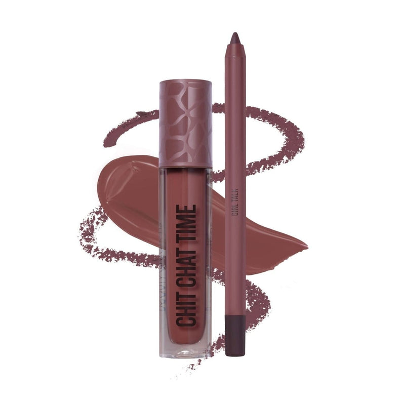 Chit Chat Time Dúo de labios Availabilippy Lip Kits | Beauty Creations